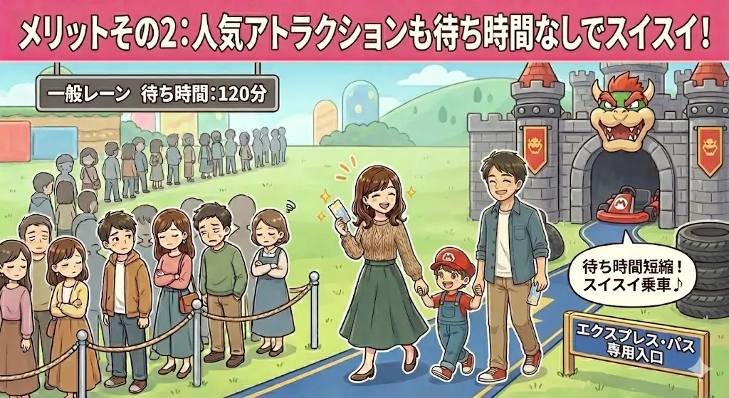 特典②JTB ユニバーサル・エクスプレス・パス 1