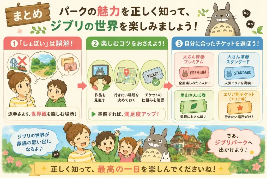 ジブリパーク　しょぼいのまとめ