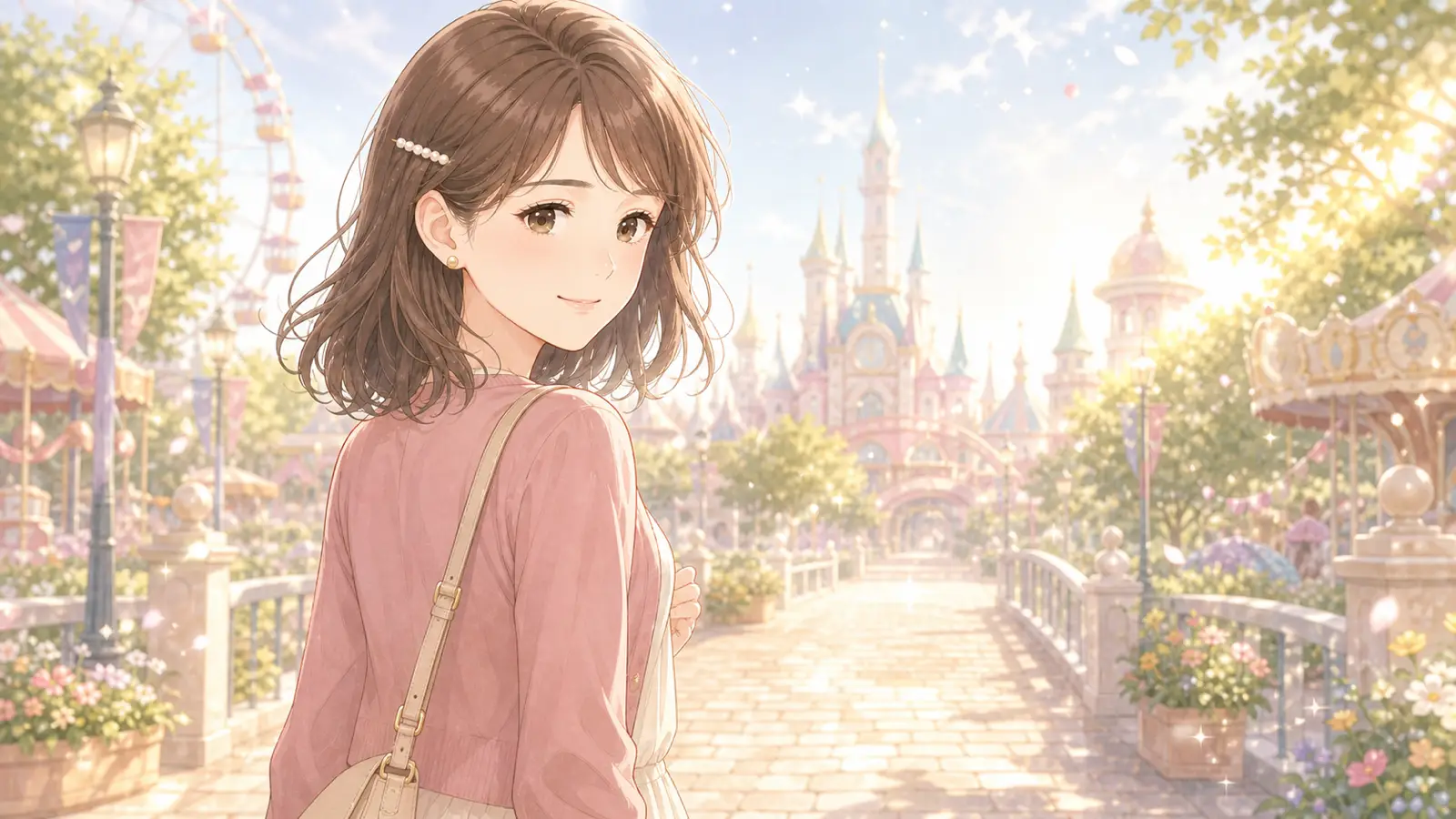 ディズニーリゾートへ向かう希望
